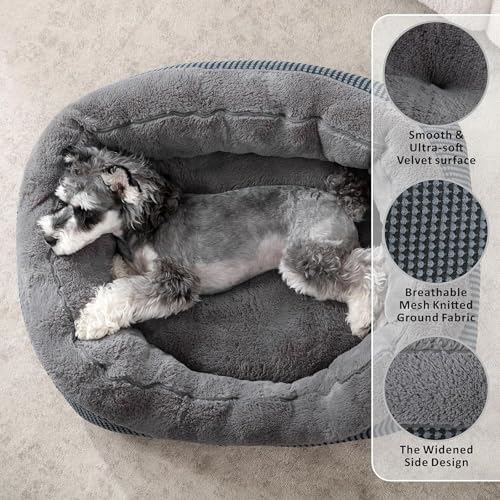 INVENHO Large Dog Beds Large Sized Dog, Washable Orthopedic Warming Soft - Image 2