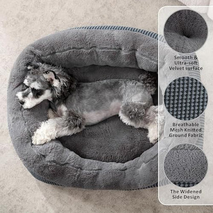 INVENHO Large Dog Beds Large Sized Dog, Washable Orthopedic Warming Soft - Image 2