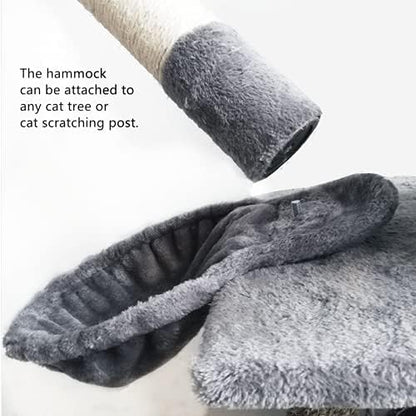 SHENGOCASE 2-Pack 13" Beige Cat Tree Tower Replacement Basket Lounger Hammock - Image 4