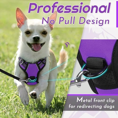 Eagloo Dog Harness for Small Dogs, No Pull Pet Vest - Image 3