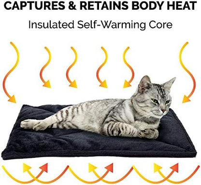 Furhaven ThermaNAP Self Warming Cat Mat, Dog Bed - Image 4