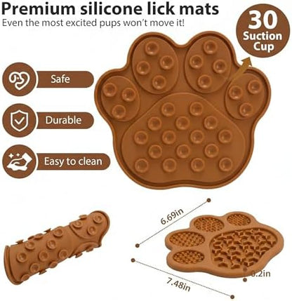 Lick Mat for Dogs & Cats, Slow Feeder Pad - Image 6