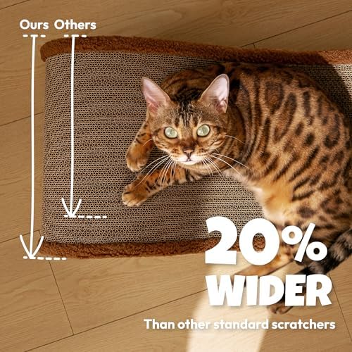 Cloud Lounge Cat Scratching Pad, Reversible Scratch Board - Image 6