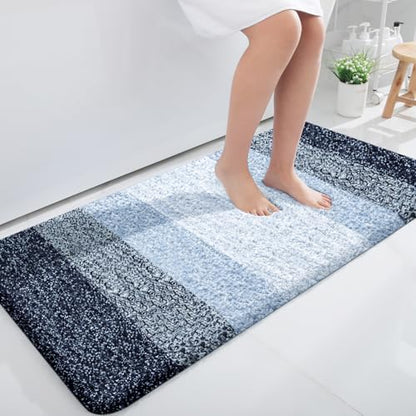 OLANLY Bathroom Runner Rug 47x24, Extra Soft Absorbent Microfiber Bath Rugs by OLANLY