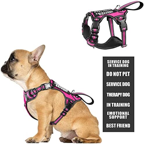 WINSEE Service Dog Vest No Pull Dog Harness by WINSEE