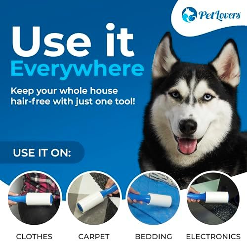 PetLovers Extra Sticky Lint Roller Ultimate Value Set 800 Sheets - Image 6