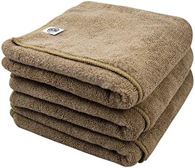 Chemical Guys MIC36203 Workhorse XL Tan Professional Grade Microfiber Towel by ChemicalGuys