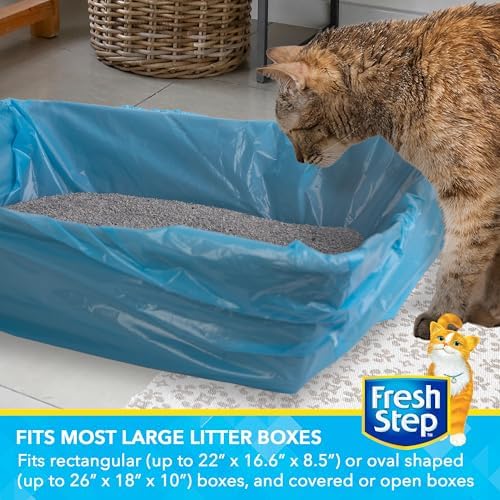 Fresh Step Drawstring Cat Litter Liners, 3 ft x 19 in - Image 4
