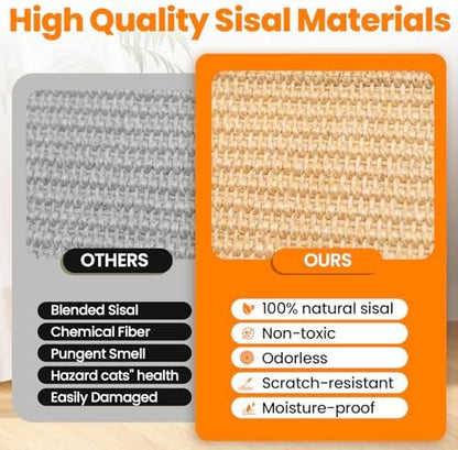 KEDAO Sisal Cat Scratcher Bed Scratching Posts - Image 4