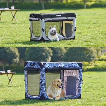 ZOMISIA Collapsible Dog Travel Crate - Image 3