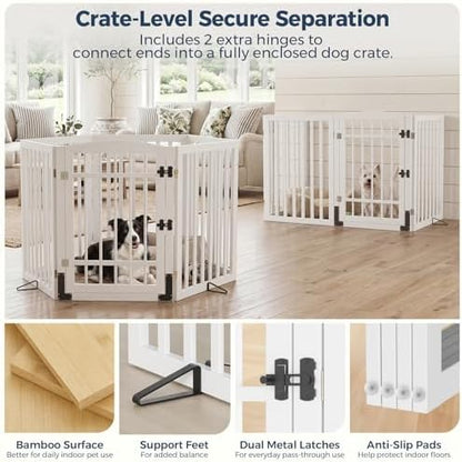 Homykic Dog Gate Indoor - Image 4