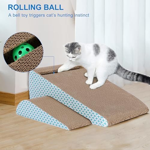 FluffyDream Slope Cut Ball Cat Scraper Combination - Image 4