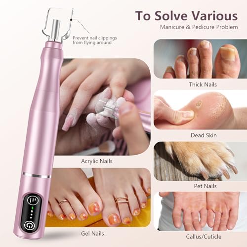 TUOBEO Cordless Nail Drill Electric Nail File Kit, Rechargeable Efile Set - Image 3
