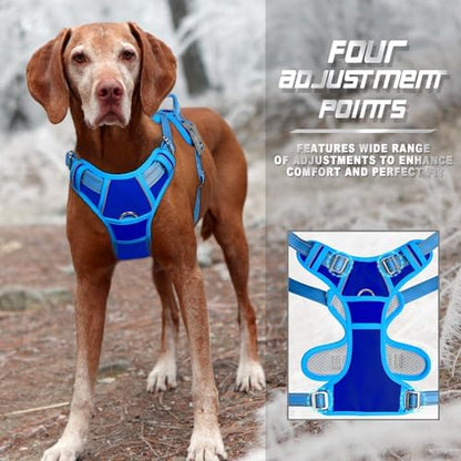 BARKBAY Dog Harness No Pull for Large Dogs Front Back Clips, Dog Vest - Image 6
