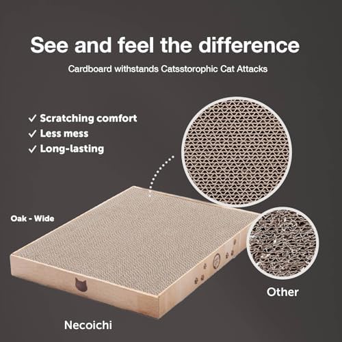 Necoichi Cardboard Cat Scratcher Bed - Image 3