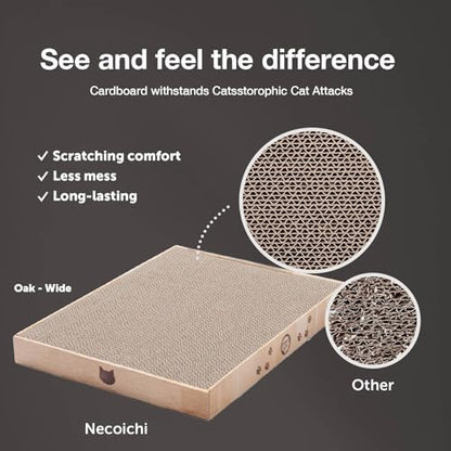 Necoichi Cardboard Cat Scratcher Bed - Image 3