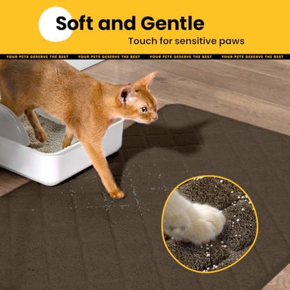 Conlun Cat Litter Mat Litter Trapping Mat - Image 5