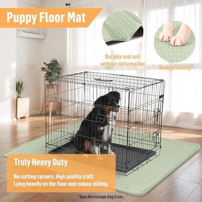 Silicone Dog Bed Mat 50"x 35" Crate Mat - Image 5