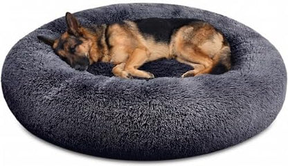 SAVFOX 45 inches Calming Donut Dog Bed by SAVFOX