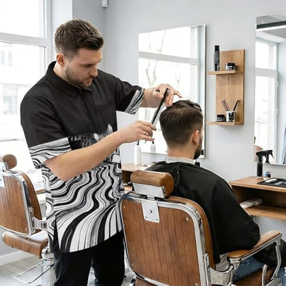 Men’s Pet Barber Jacket, Professional Design Water & Hair Proof - Image 3