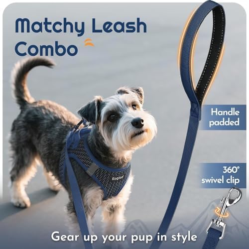 Eagloo Small Dog Harness and Leash Set, Step in Medium Small Puppy Pet Vest - Image 6