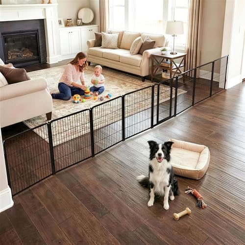 FXW Dog Gate, Extra Wide Adjustable by FXW