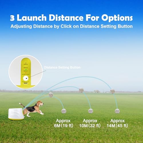 MEKAPLE Automatic Dog Ball Launcher, Upgraded Interactive Dogs Balls Thrower - Image 4