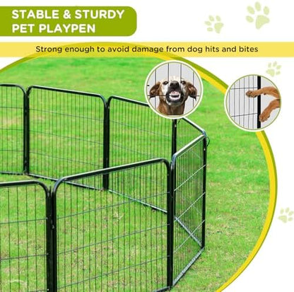 BestPet | Dog Playpen Extender | 24", 4 Panels | Expandable Design - Image 5