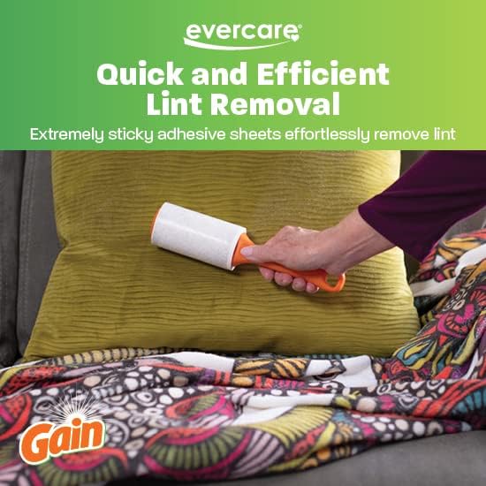 Evercare Pack of 6 Gain Scented All-Purpose Lint Roller Refill Rolls, 60 Sheets - Image 3