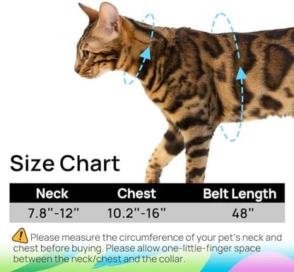 PetThem Adjustable Cat Harness and Leash Set Escape Proof - Image 6