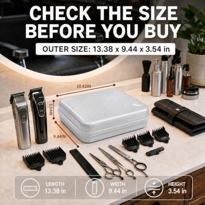 Boobowl Barber Accessories Bag for Clippers and Supplies, Hair Clipper Box - Image 6