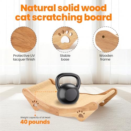 KEDAO Sisal Cat Scratcher Bed Scratching Posts - Image 3