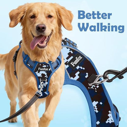 Funfox Dog Harness No Pull, Adjustable Pet Vest Harness, Super Soft Material - Image 3
