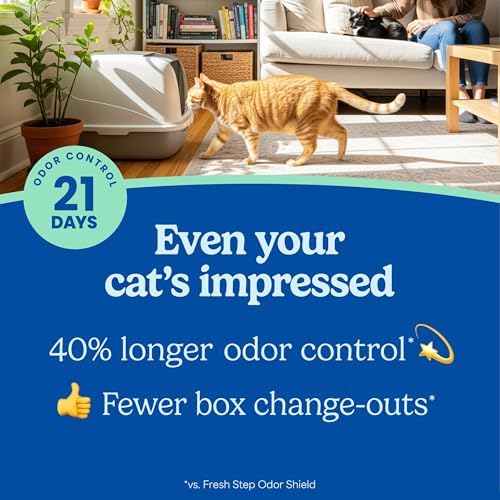 Fresh Step Advanced Ever Fresh Multi Cat Clumping Cat Litter, 16 lb., 2 Pk - Image 3