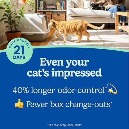 Fresh Step Advanced Ever Fresh Multi Cat Clumping Cat Litter, 16 lb., 2 Pk - Image 3