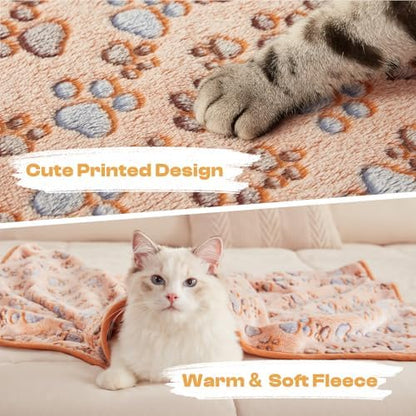 Luciphia 1 Pack 3 Blankets Super Soft Fluffy Premium Fleece Pet Blanket Flannel - Image 2