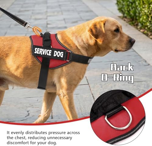 MUMUPET Service Dog Vest, No Pull & Reflective Dog Harness - Image 4