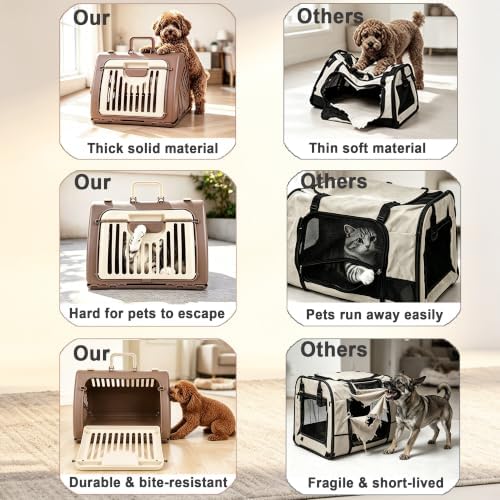 Foldable Portable Pet Carrier, Cat Carrier - Image 2
