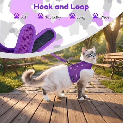 Cat Harness and Leash Set for Walking Escape Proof - Image 4
