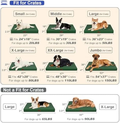 Outdoor Waterproof Orthopedic Dog Bed - Image 2