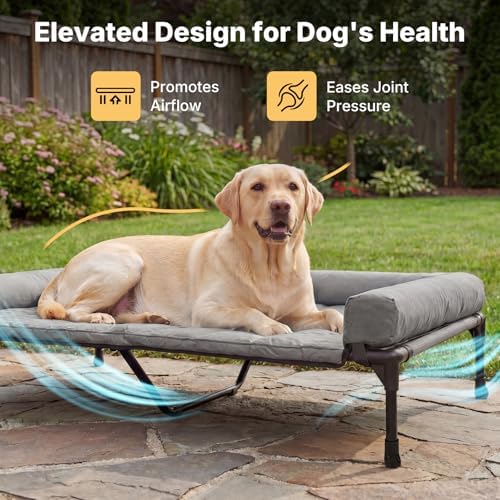 Veehoo Outdoor Elevated Dog Bed - Image 5