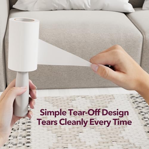 Lint Rollers for Pet Hair Extra Sticky, 880 Sheets Mega Value Set Lint Roller - Image 3