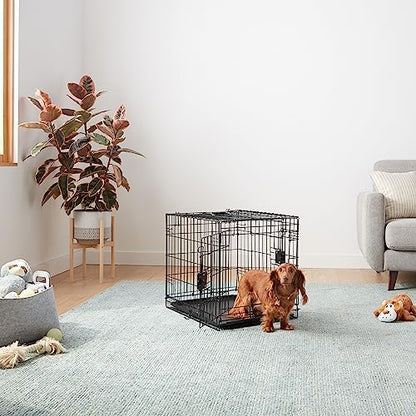 Amazon Basics Portable, Foldable Metal Wire Dog Crate - Image 5