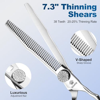 GLADOG Luxury Dog Grooming Scissors Set - Image 2