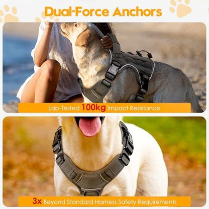 Heavy-Duty Tactical Dog Harness - Image 4
