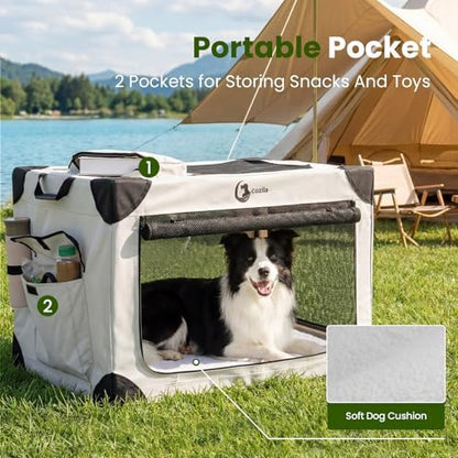 Portable Collapsible Soft Dog Crate - Image 4