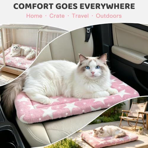 Dog Bed Mat, Reversible Crate Pad & Cute Dog Bed - Image 6