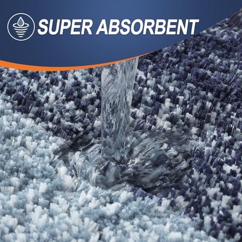 OLANLY Bathroom Rugs Mat 30x20, Extra Soft Absorbent Microfiber Bath Rugs - Image 4