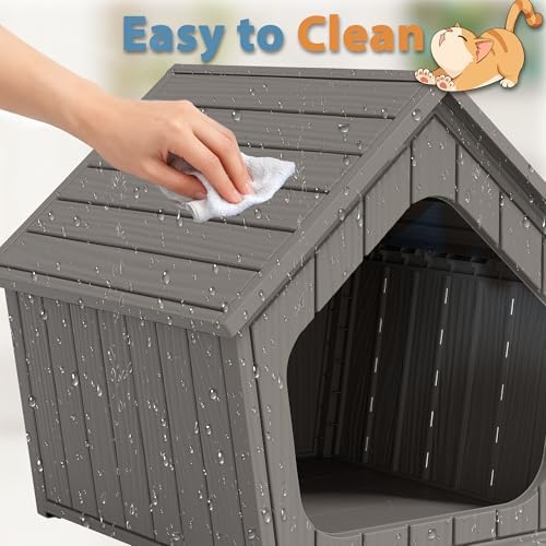 Cat Litter Box Enclosure, Resin Outdoor Litter Box - Image 3