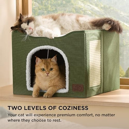 Bedsure Cat House Bed for Indoor Cats - Image 3